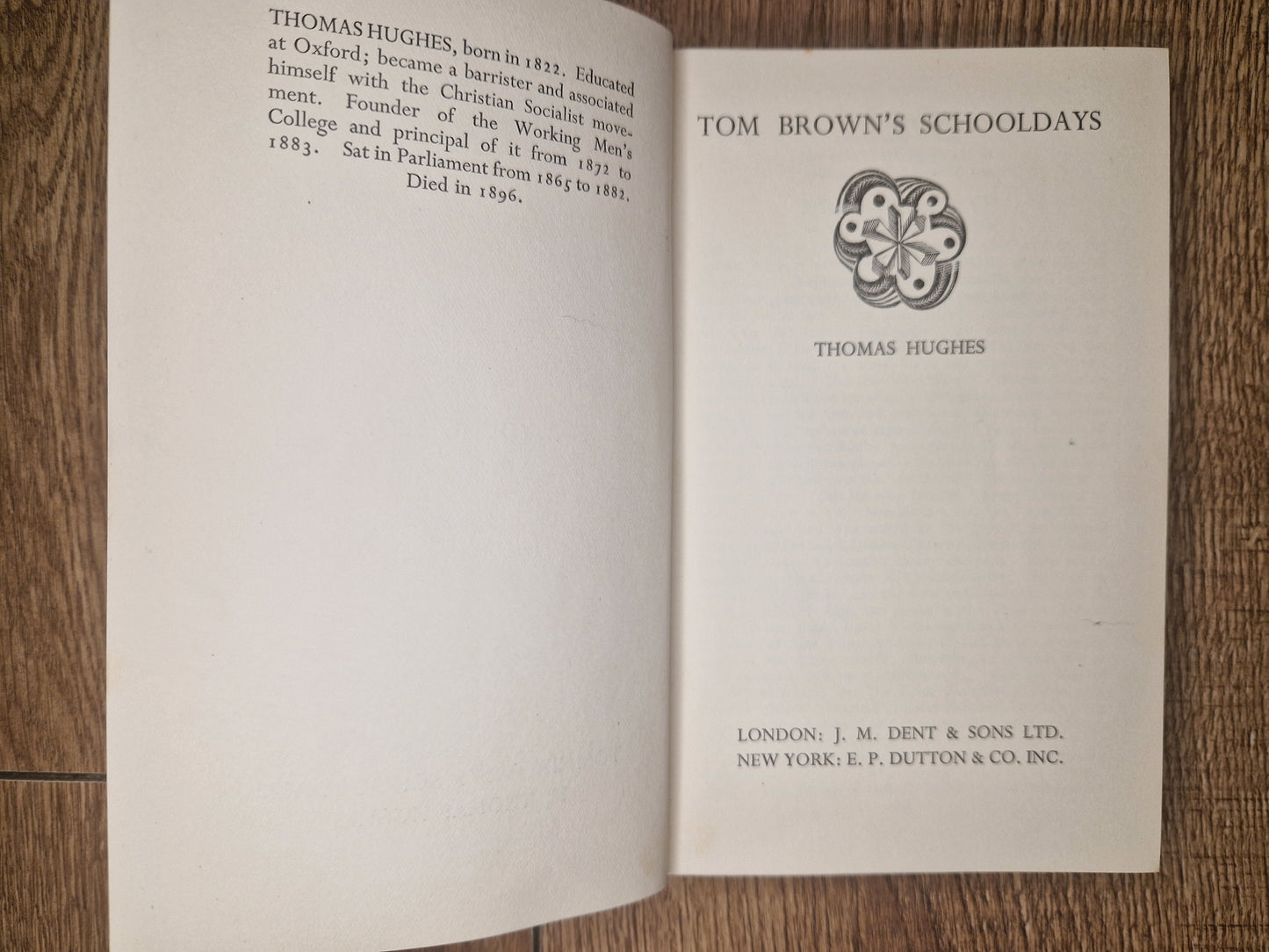Tom Brown's Schooldays by Thomas Hughes