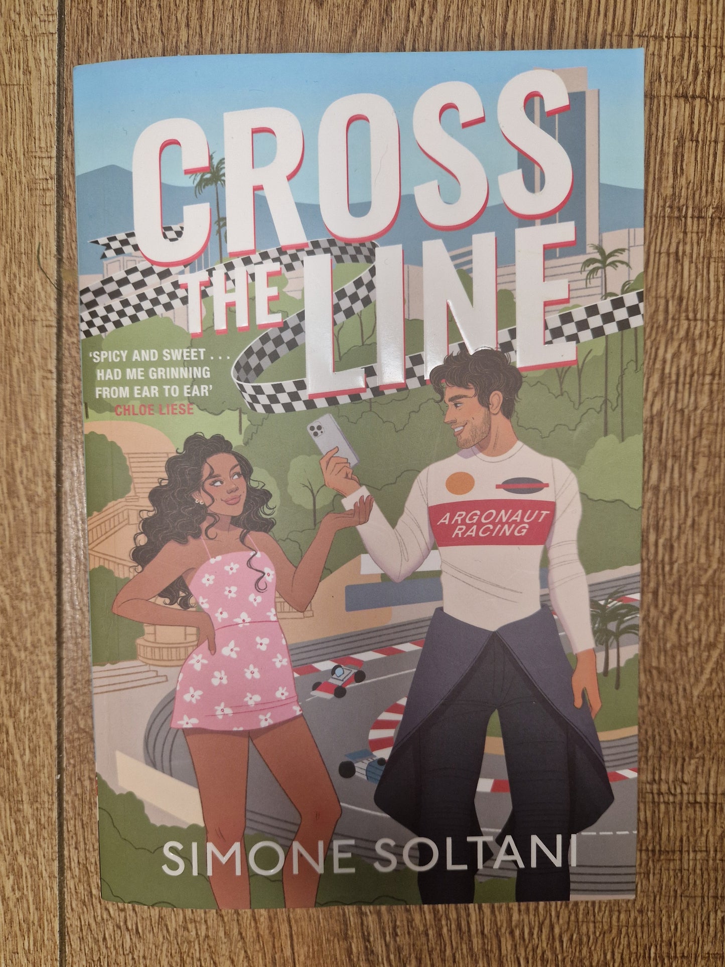 Cross The Line by Simone Soltani (Collector's Editions with Sprayed Edges)