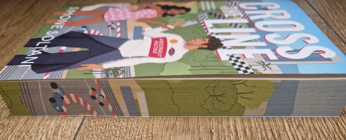 Cross The Line by Simone Soltani (Collector's Editions with Sprayed Edges)