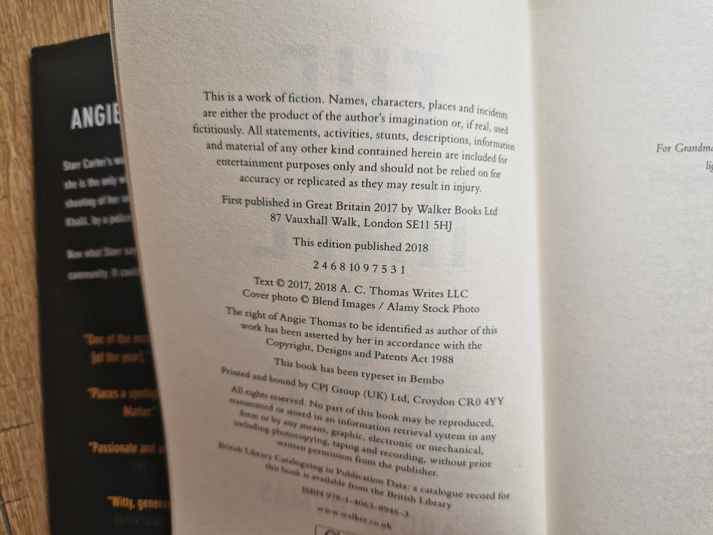 The Hate U Give by Angie Thomas (Collector's Edition)