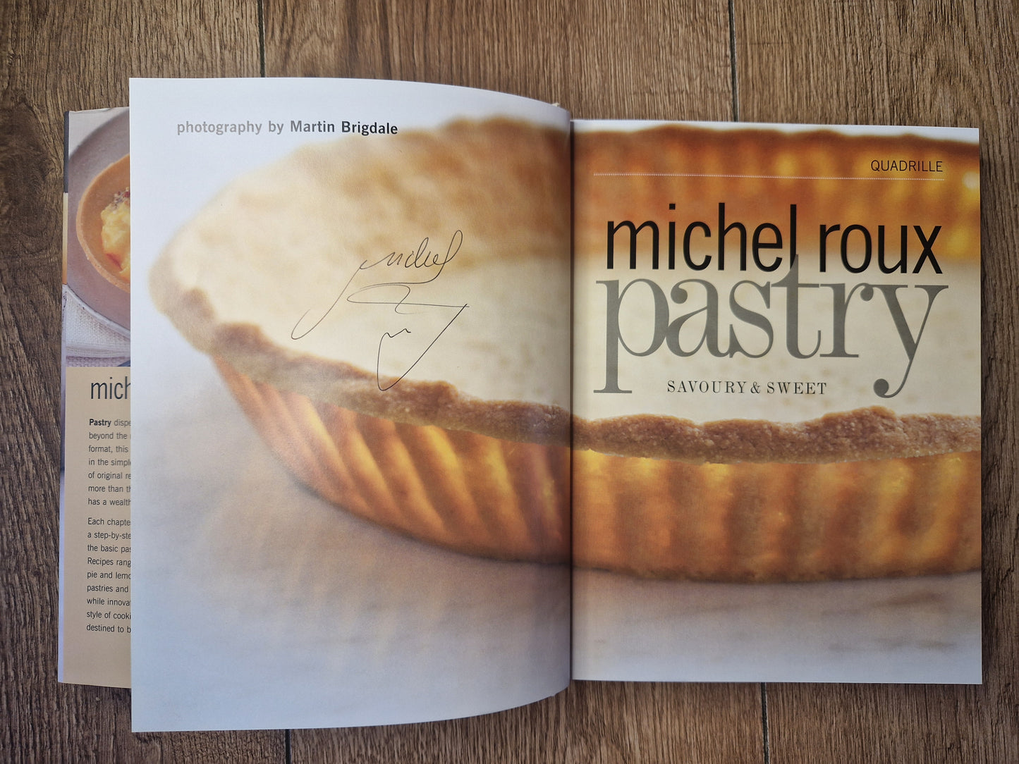 Pastry - Sweet and Savoury by Michel Roux (Signed)