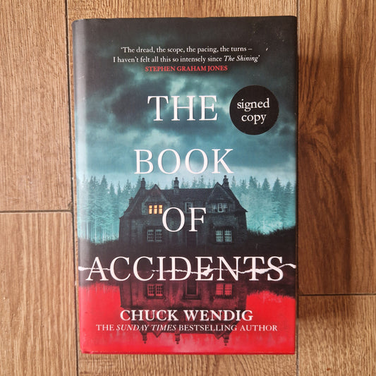 The Book of Accidents by Chuck Wendig (Signed)
